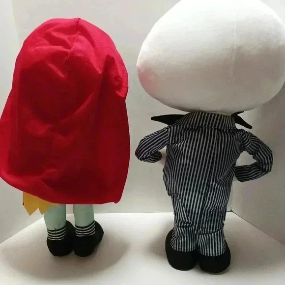 Jack Skellington And Sally Plushes 20 In Holloween Decoration - Picture 6 of 6